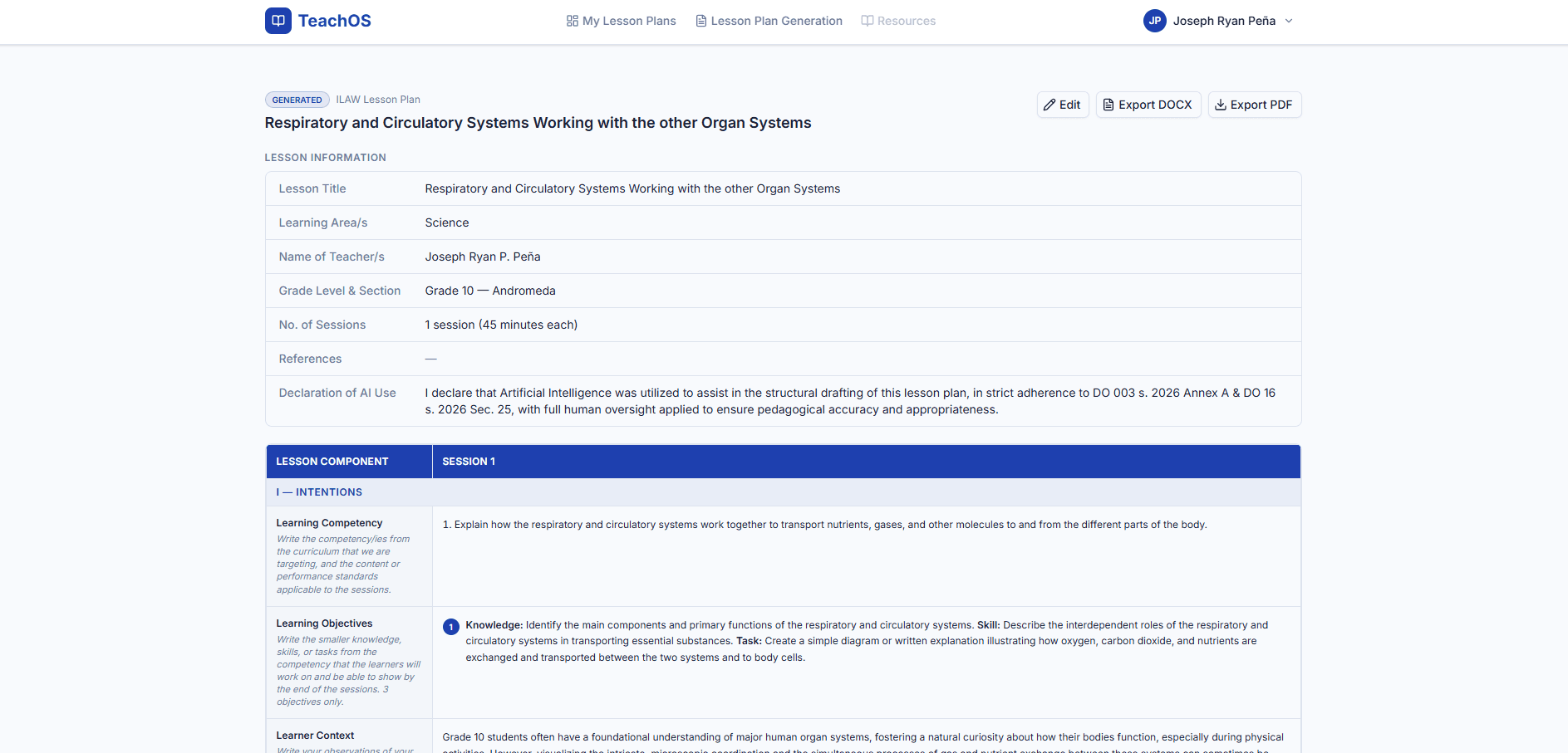 TeachOS product screenshot 3